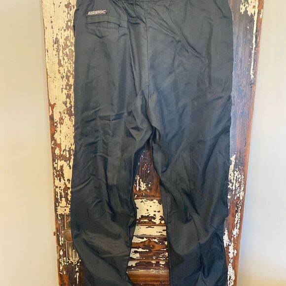 Men’s vintage Rennoc Nylon black track pants. Size Small - Picture 2 of 11